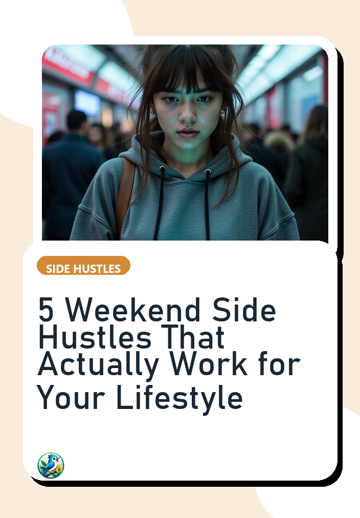 5 Weekend Side Hustles That Actually Work for Your Lifestyle
