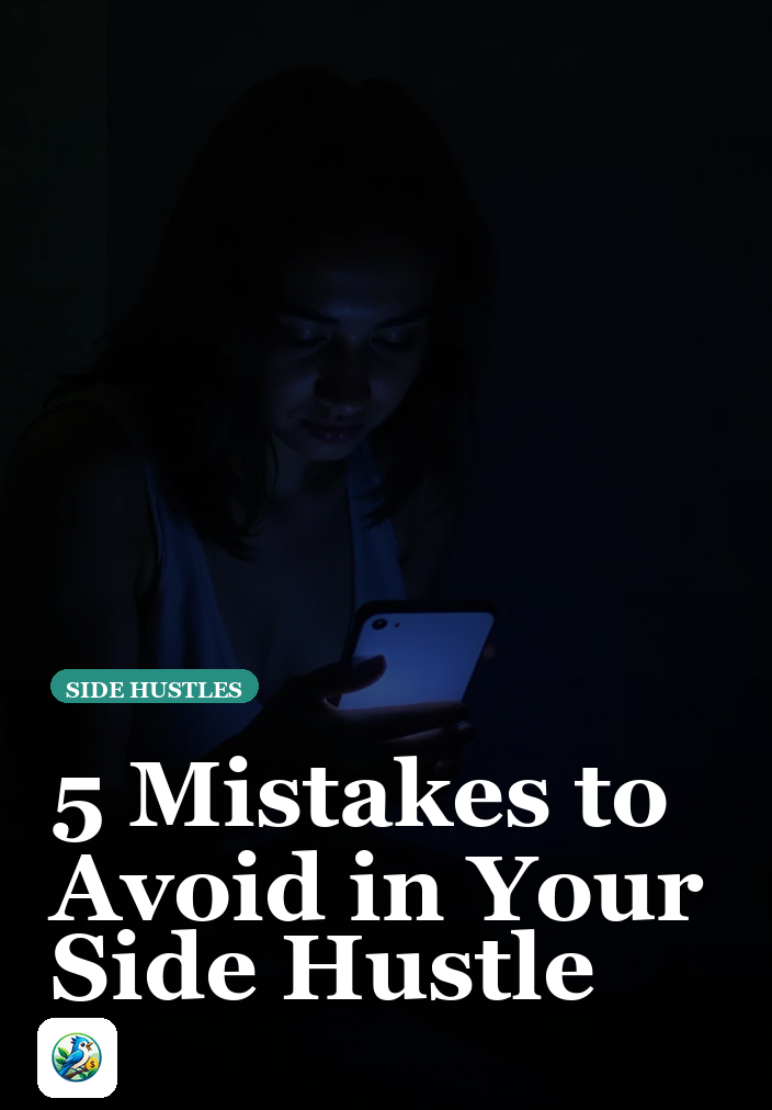 Common Mistakes to Avoid When Starting a Side Hustle