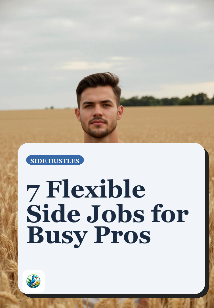 Flexible Side Work Ideas for Busy Professionals