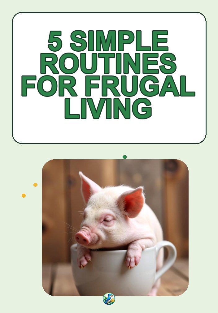How to Create Frugal Household Routines with Minimal Experience