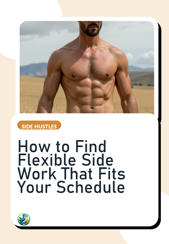 How to Find Flexible Side Work That Fits Your Schedule